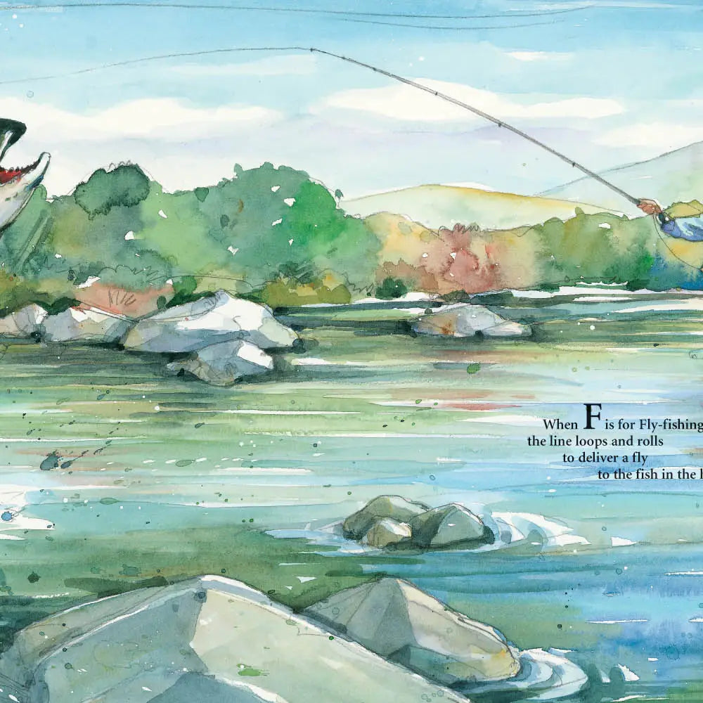 H is For Hook Fishing Alphabet Book