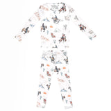 Copper Pearl Boone Long Sleeve Two Piece Pajama Set