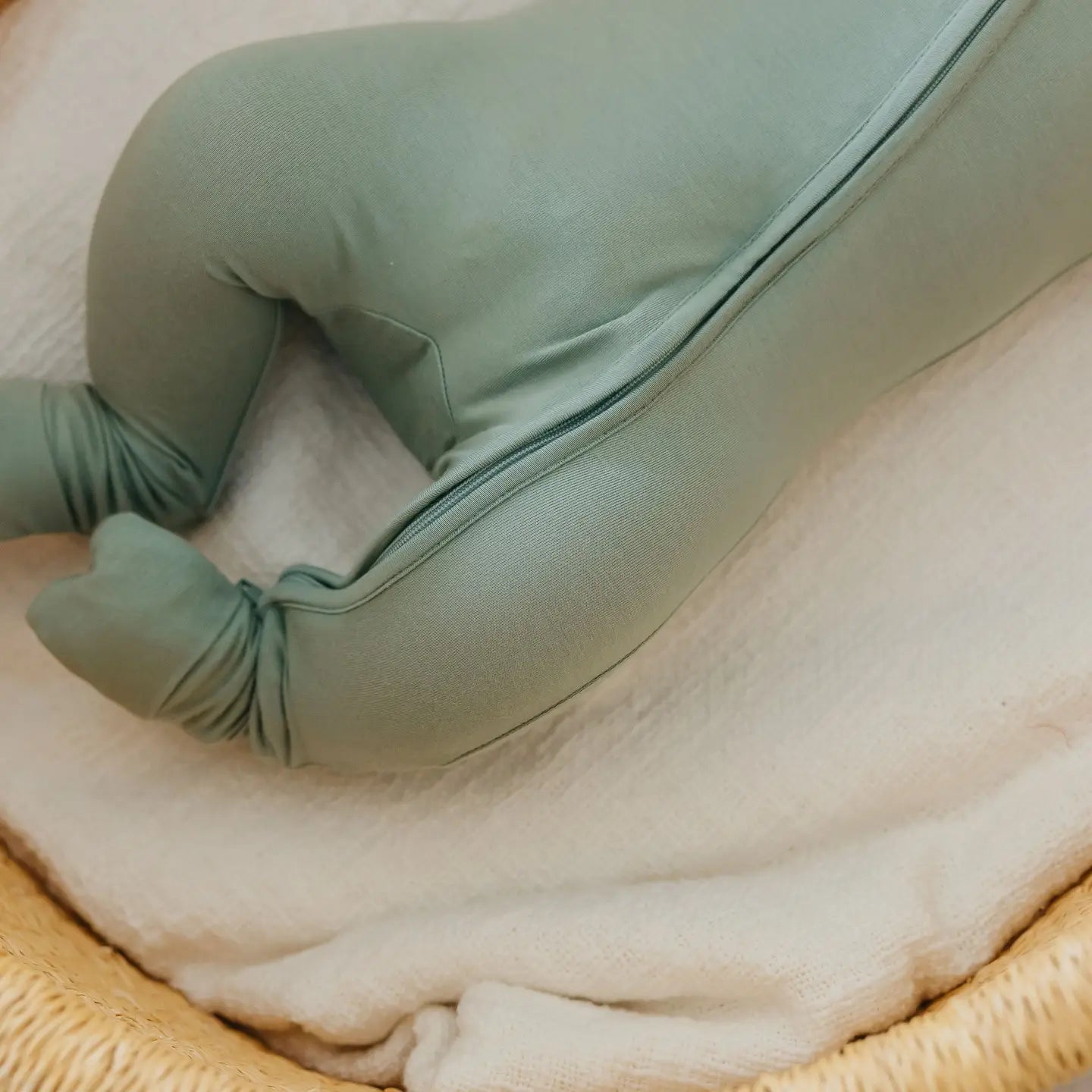 Copper Pearl Brair Zipper Onesie