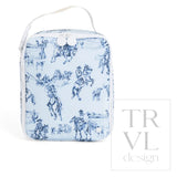 TRVL Cowboy Toile Lunch box