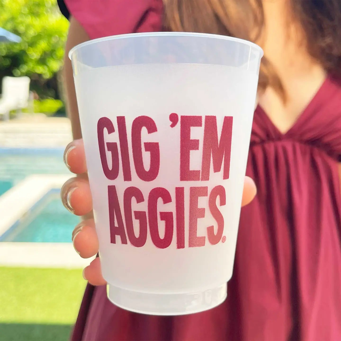 Shatterproof Cup 10 Pack Texas A&M University/Gig 'em Aggies
