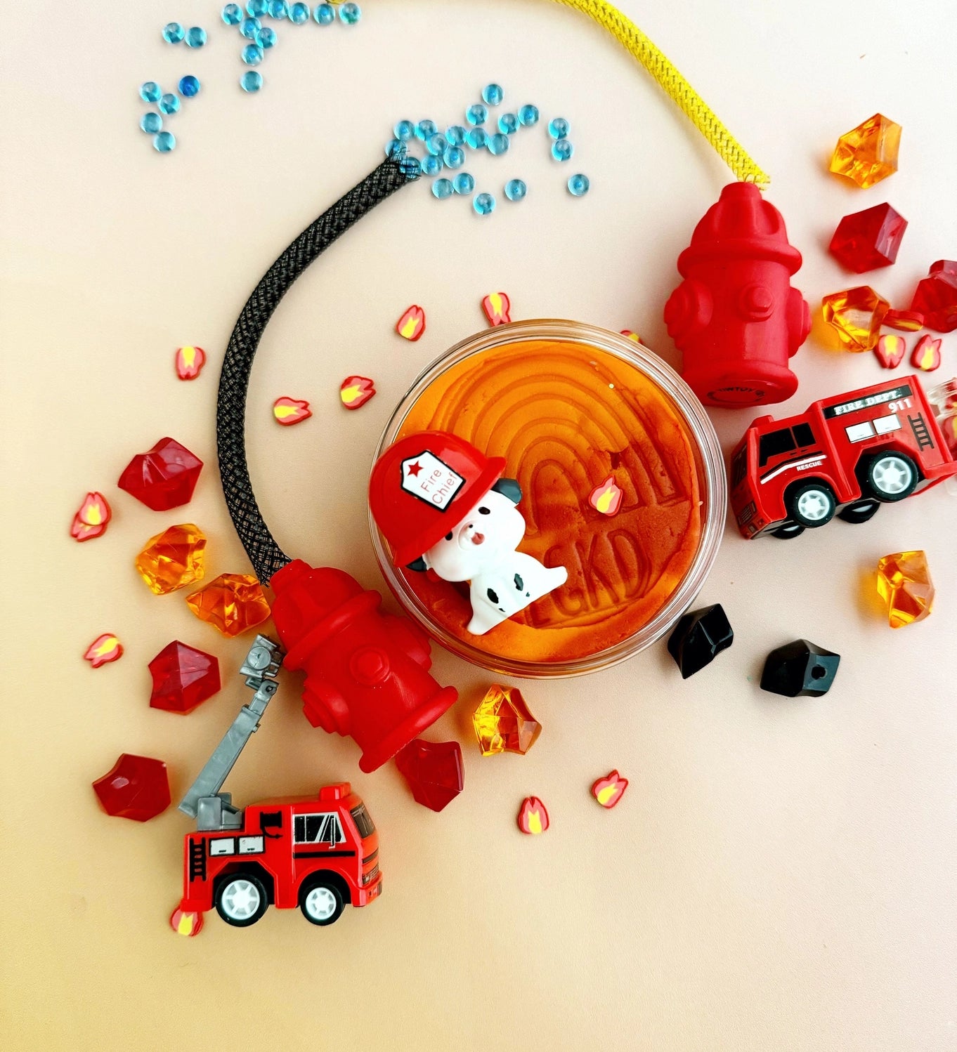 Fire Station Dough Play Kit