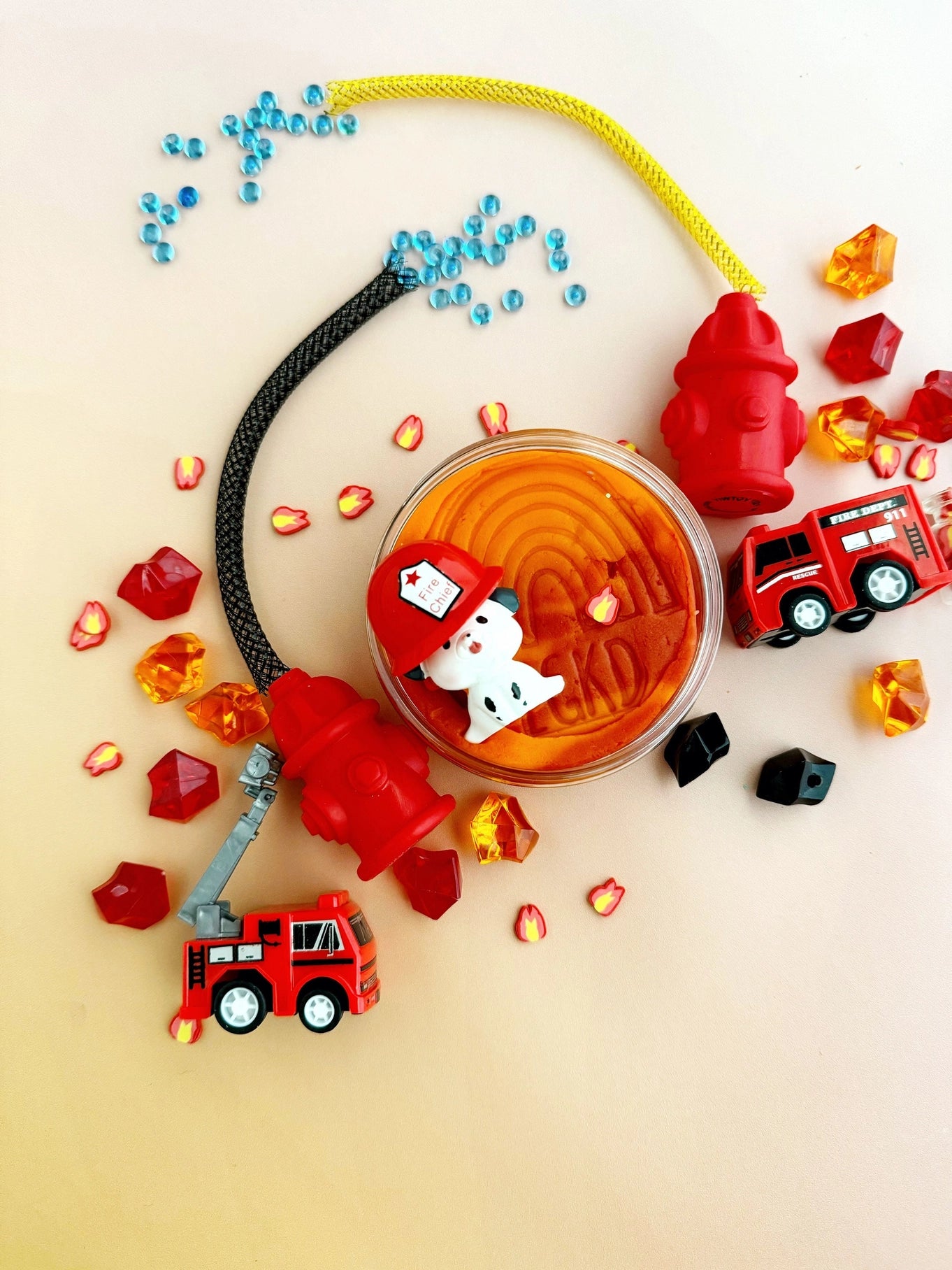 Fire Station Dough Play Kit