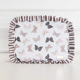 Hollis Butterfly Season Ruffled Nylon Xl Pouch
