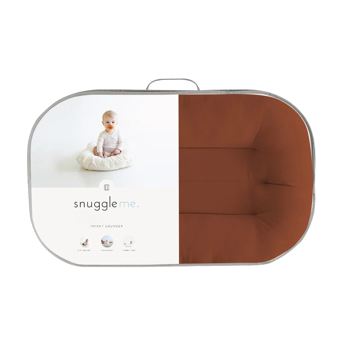 Snuggle Me Organic Baby Lounger- Gingerbread