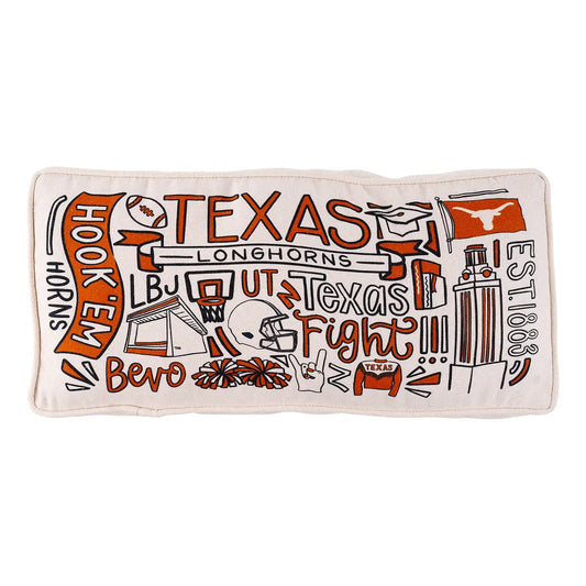 Texas Collage Pillow