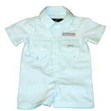 Properly Tied Boys Performance Fishing Shortall Seafoam