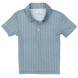 Properly Tied Inlet Trout Fish Boys Polo Shirt