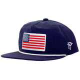 Properly Tied Boys Rope Boys Youth Hat American Flag