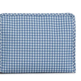 TRVL Rodeo Check Indigo Large Roadie Pouch Bag