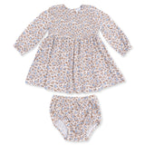Angel Dear Girls Hazel Floral Dress And Bloomer