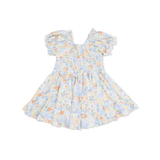 Angel Dear Georgia Floral - Smocked Twirly Dress