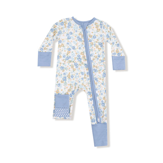 Angel Dear Sweet Rose Calico Girls Bamboo Onesie