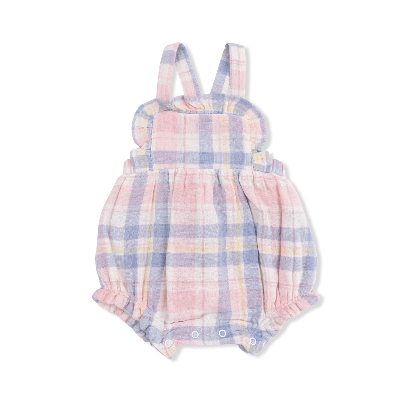 Angel Dear Dusty Plaid - Oxford Bubble