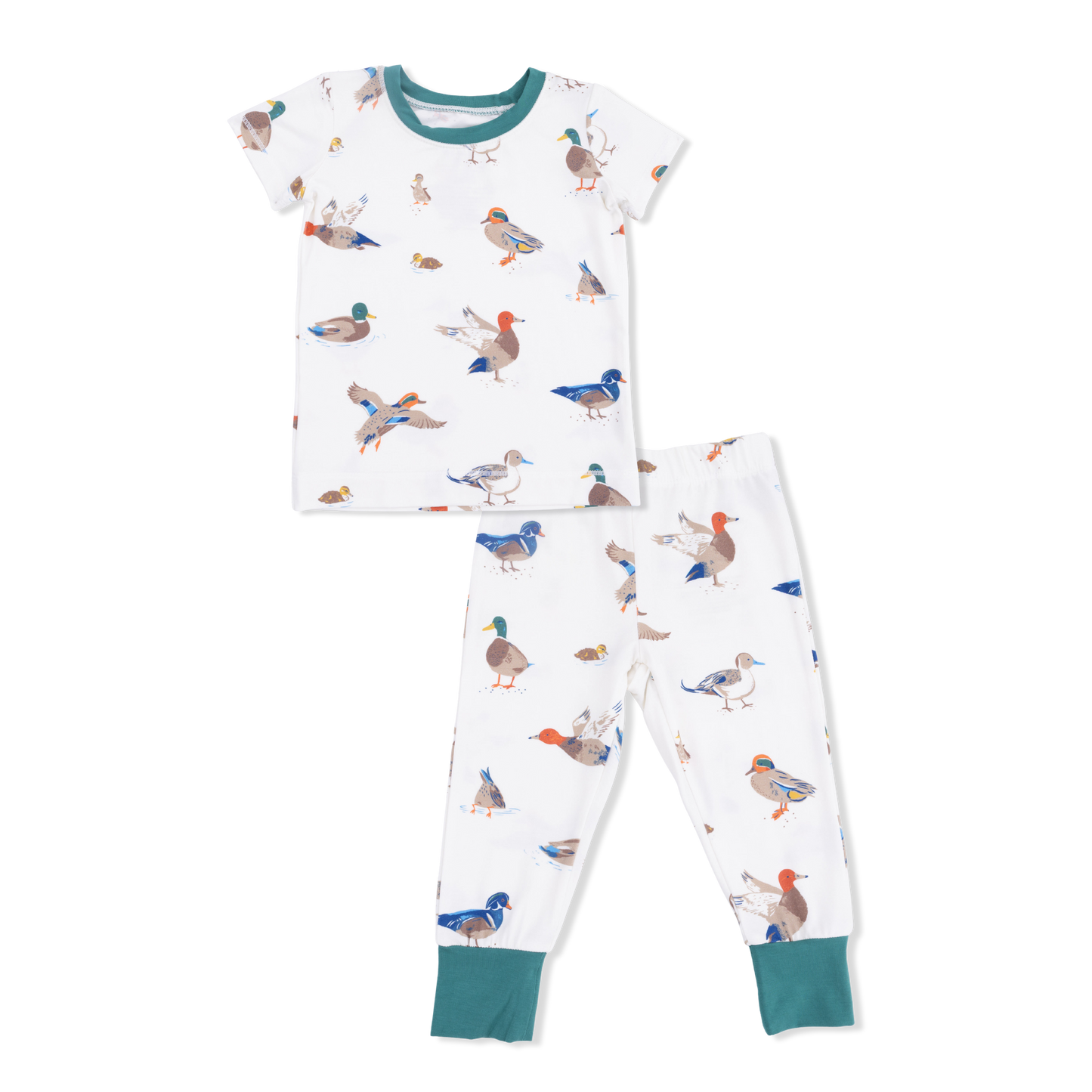Angel Dear Ducks - Short Sleeve Loungewear Set