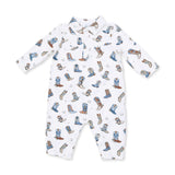 Angel Dear Boys Buckaroo Boots Romper