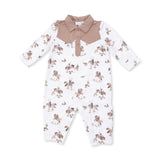 Angel Dear Boys Horse Wrangler Romper