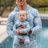Burlebo Seaside Camo Boys Onesie