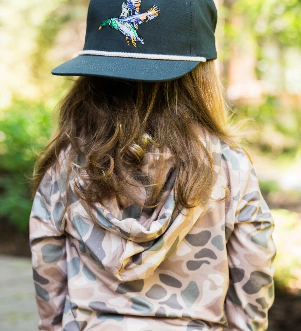 Burlebo Pintail Camo Boys Performance Pullover