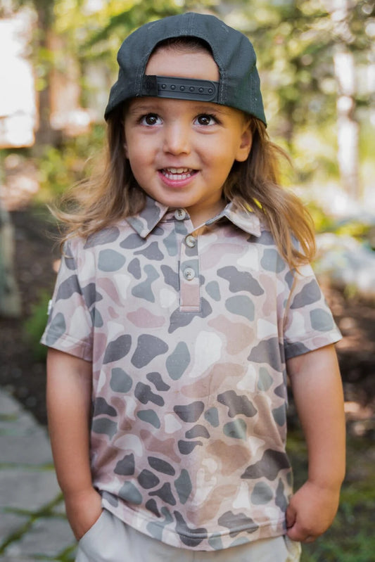 Burlebo Pintail Camo Polo