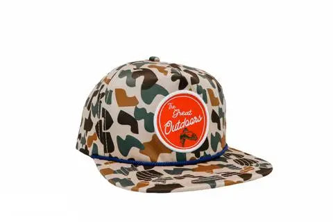 Great Outdoors Camo Staunch Hat/Cap